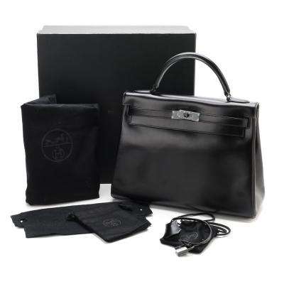 hermes kelly so black 32cm